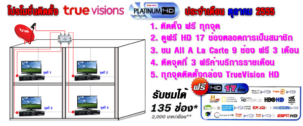 ҹԪ, Truevision Platinum HD Package