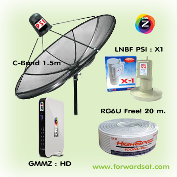 ชุดจานดาวเทียม C-Band GMMZ HD, กล่องรับดาวเทียม GMMZ HD