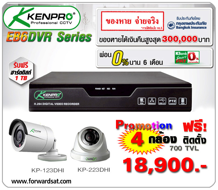 شͧǧûԴ Kenpro  EB Series Ҥ蹾Դ 4 ͧ  췴 1 TB