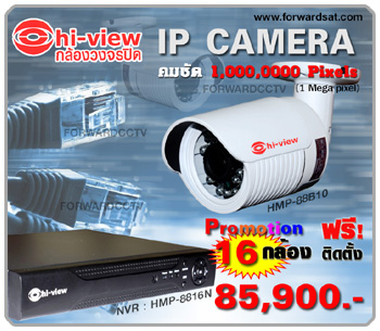 شͧǧûԴ Hiview к IP Camera Network Ҥ蹾ɾԴ 16 ͧ