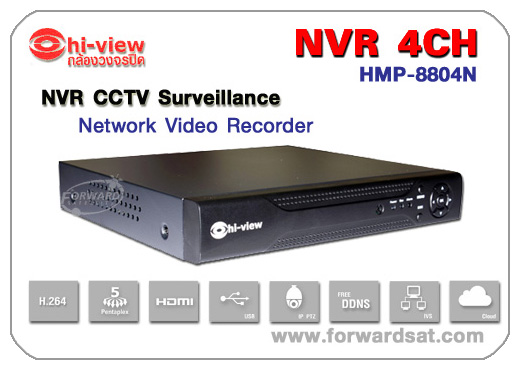 ͧѹ֡ͧǧûԴ к IP Camera Hiview, NVR Hiview  HMP-8804N