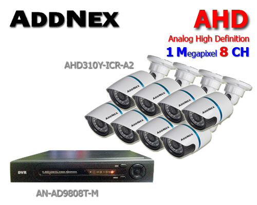 กล้องวงจรปิด ADDNEX HDTVI 8 CH